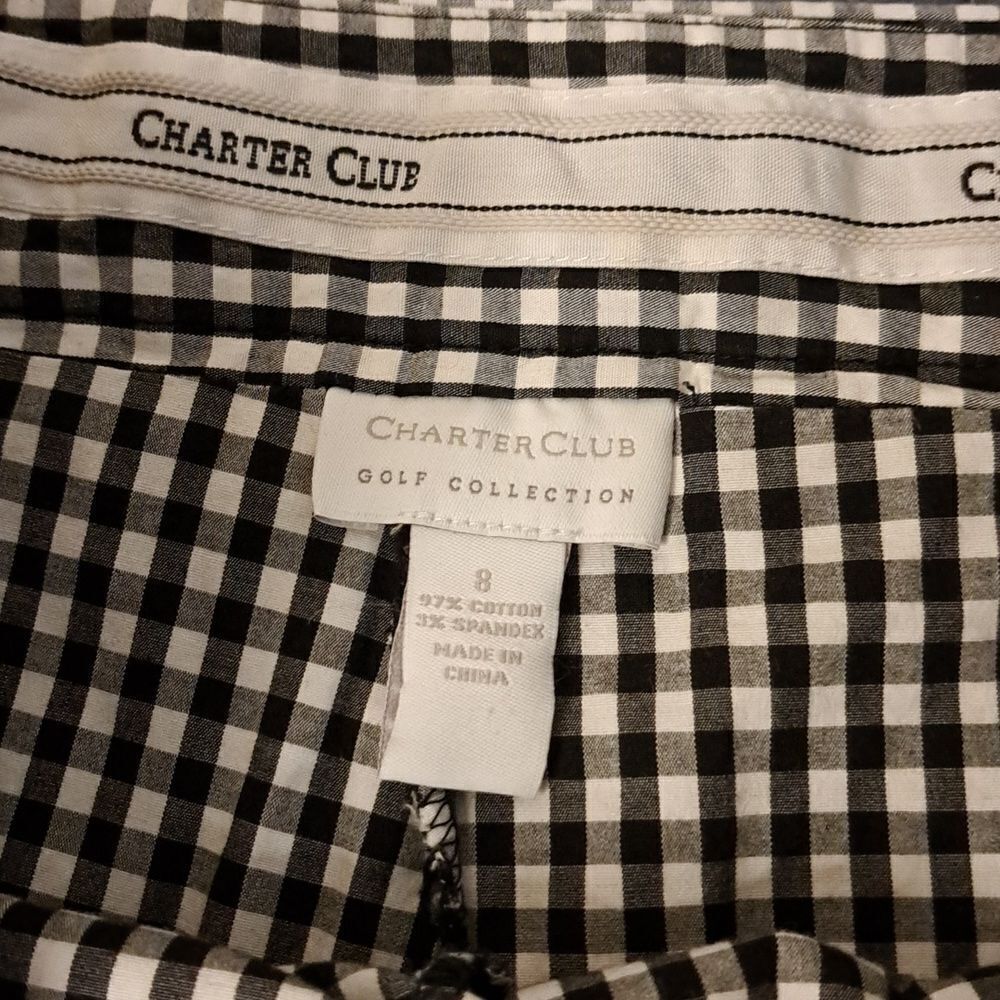 Charter Club Golf Collection skort size 8 - Picture 3 of 6
